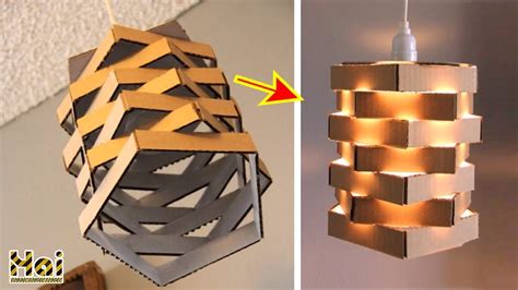 Cara Mudah Membuat Lampu Hias Kreatif dari Kertas Karton